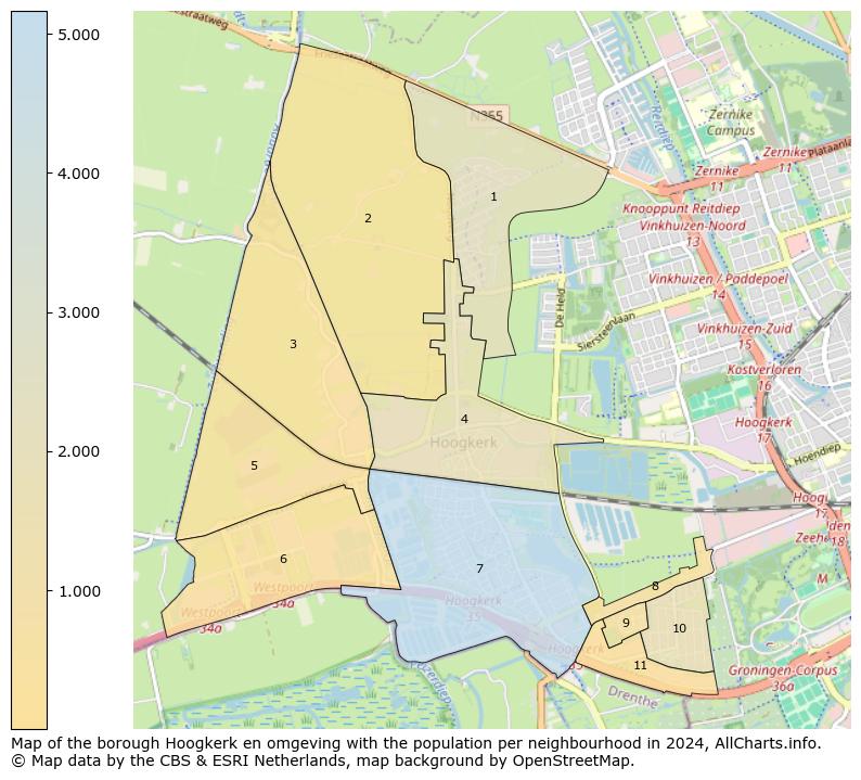 Image of the borough Hoogkerk en omgeving at the map. This image is used as introduction to this page. This page shows a lot of information about the population in the borough Hoogkerk en omgeving (such as the distribution by age groups of the residents, the composition of households, whether inhabitants are natives or Dutch with an immigration background, data about the houses (numbers, types, price development, use, type of property, ...) and more (car ownership, energy consumption, ...) based on open data from the Dutch Central Bureau of Statistics and various other sources!