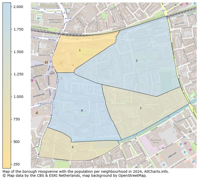 Image of the borough Hoogvenne at the map. This image is used as introduction to this page. This page shows a lot of information about the population in the borough Hoogvenne (such as the distribution by age groups of the residents, the composition of households, whether inhabitants are natives or Dutch with an immigration background, data about the houses (numbers, types, price development, use, type of property, ...) and more (car ownership, energy consumption, ...) based on open data from the Dutch Central Bureau of Statistics and various other sources!