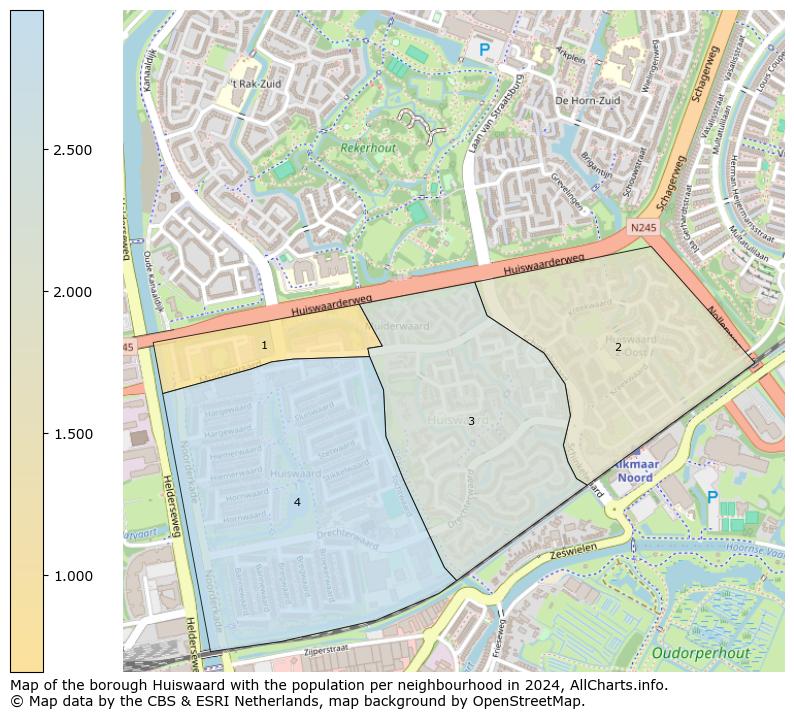 Image of the borough Huiswaard at the map. This image is used as introduction to this page. This page shows a lot of information about the population in the borough Huiswaard (such as the distribution by age groups of the residents, the composition of households, whether inhabitants are natives or Dutch with an immigration background, data about the houses (numbers, types, price development, use, type of property, ...) and more (car ownership, energy consumption, ...) based on open data from the Dutch Central Bureau of Statistics and various other sources!