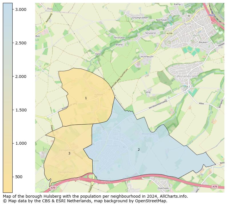 Image of the borough Hulsberg at the map. This image is used as introduction to this page. This page shows a lot of information about the population in the borough Hulsberg (such as the distribution by age groups of the residents, the composition of households, whether inhabitants are natives or Dutch with an immigration background, data about the houses (numbers, types, price development, use, type of property, ...) and more (car ownership, energy consumption, ...) based on open data from the Dutch Central Bureau of Statistics and various other sources!