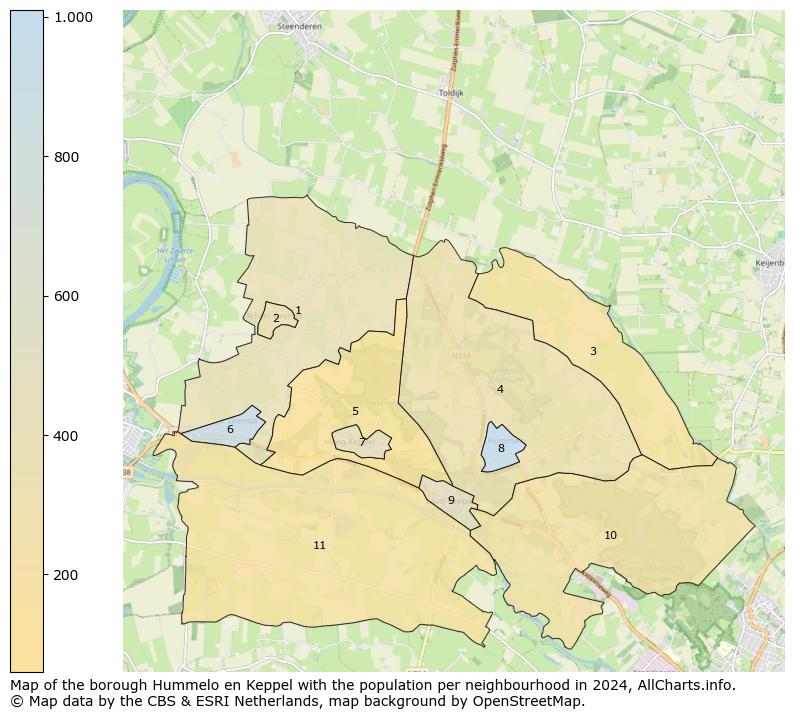 Image of the borough Hummelo en Keppel at the map. This image is used as introduction to this page. This page shows a lot of information about the population in the borough Hummelo en Keppel (such as the distribution by age groups of the residents, the composition of households, whether inhabitants are natives or Dutch with an immigration background, data about the houses (numbers, types, price development, use, type of property, ...) and more (car ownership, energy consumption, ...) based on open data from the Dutch Central Bureau of Statistics and various other sources!