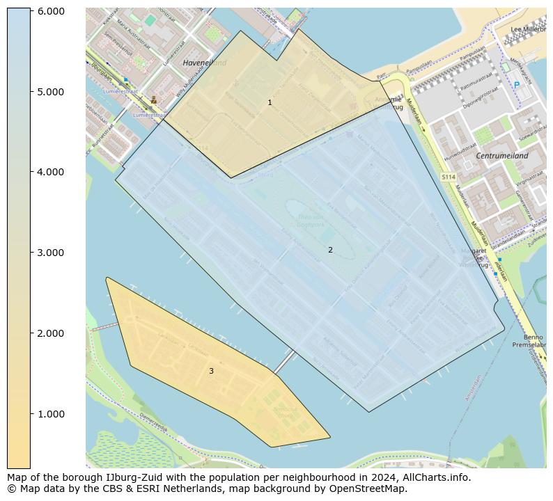 Image of the borough IJburg-Zuid at the map. This image is used as introduction to this page. This page shows a lot of information about the population in the borough IJburg-Zuid (such as the distribution by age groups of the residents, the composition of households, whether inhabitants are natives or Dutch with an immigration background, data about the houses (numbers, types, price development, use, type of property, ...) and more (car ownership, energy consumption, ...) based on open data from the Dutch Central Bureau of Statistics and various other sources!