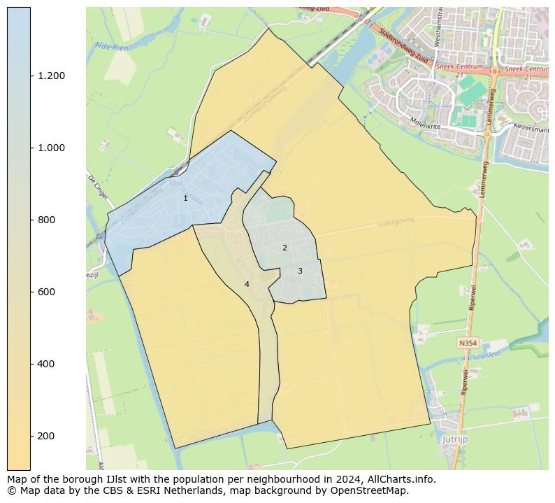 Image of the borough IJlst at the map. This image is used as introduction to this page. This page shows a lot of information about the population in the borough IJlst (such as the distribution by age groups of the residents, the composition of households, whether inhabitants are natives or Dutch with an immigration background, data about the houses (numbers, types, price development, use, type of property, ...) and more (car ownership, energy consumption, ...) based on open data from the Dutch Central Bureau of Statistics and various other sources!