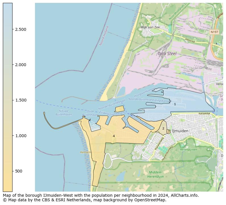 Image of the borough IJmuiden-West at the map. This image is used as introduction to this page. This page shows a lot of information about the population in the borough IJmuiden-West (such as the distribution by age groups of the residents, the composition of households, whether inhabitants are natives or Dutch with an immigration background, data about the houses (numbers, types, price development, use, type of property, ...) and more (car ownership, energy consumption, ...) based on open data from the Dutch Central Bureau of Statistics and various other sources!