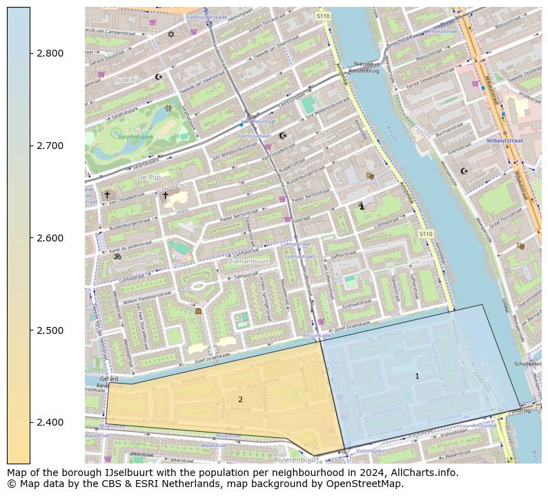 Image of the borough IJselbuurt at the map. This image is used as introduction to this page. This page shows a lot of information about the population in the borough IJselbuurt (such as the distribution by age groups of the residents, the composition of households, whether inhabitants are natives or Dutch with an immigration background, data about the houses (numbers, types, price development, use, type of property, ...) and more (car ownership, energy consumption, ...) based on open data from the Dutch Central Bureau of Statistics and various other sources!