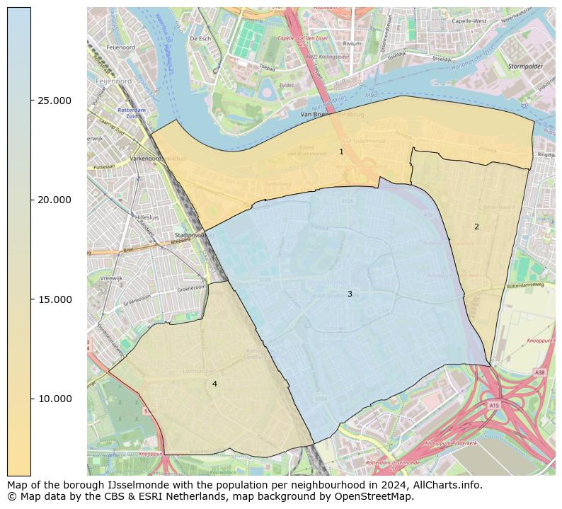 Image of the borough IJsselmonde at the map. This image is used as introduction to this page. This page shows a lot of information about the population in the borough IJsselmonde (such as the distribution by age groups of the residents, the composition of households, whether inhabitants are natives or Dutch with an immigration background, data about the houses (numbers, types, price development, use, type of property, ...) and more (car ownership, energy consumption, ...) based on open data from the Dutch Central Bureau of Statistics and various other sources!