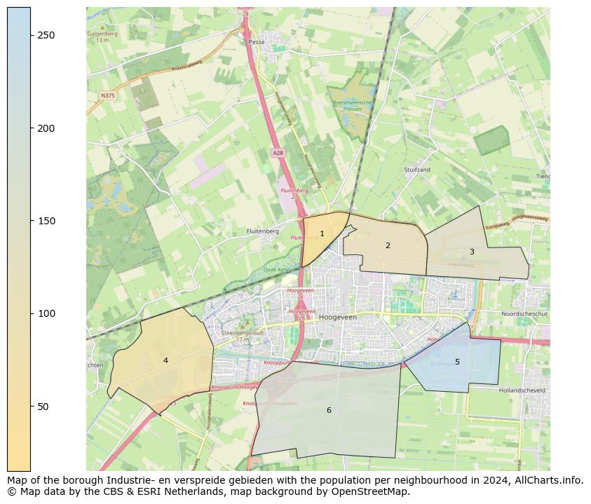 Image of the borough Industrie- en verspreide gebieden at the map. This image is used as introduction to this page. This page shows a lot of information about the population in the borough Industrie- en verspreide gebieden (such as the distribution by age groups of the residents, the composition of households, whether inhabitants are natives or Dutch with an immigration background, data about the houses (numbers, types, price development, use, type of property, ...) and more (car ownership, energy consumption, ...) based on open data from the Dutch Central Bureau of Statistics and various other sources!