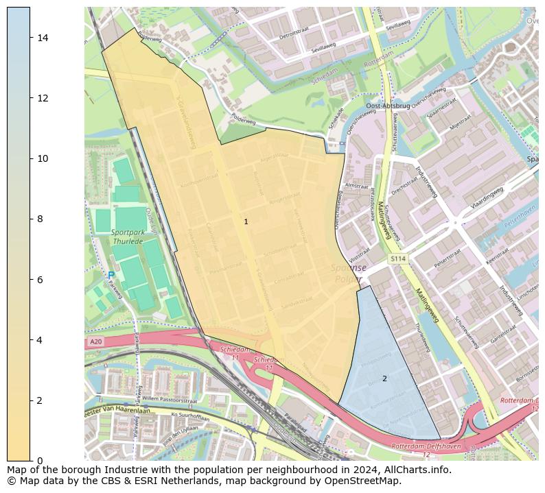 Image of the borough Industrie at the map. This image is used as introduction to this page. This page shows a lot of information about the population in the borough Industrie (such as the distribution by age groups of the residents, the composition of households, whether inhabitants are natives or Dutch with an immigration background, data about the houses (numbers, types, price development, use, type of property, ...) and more (car ownership, energy consumption, ...) based on open data from the Dutch Central Bureau of Statistics and various other sources!