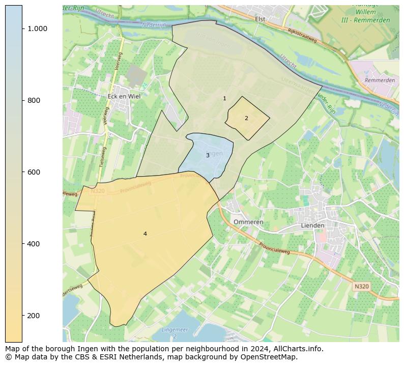 Image of the borough Ingen at the map. This image is used as introduction to this page. This page shows a lot of information about the population in the borough Ingen (such as the distribution by age groups of the residents, the composition of households, whether inhabitants are natives or Dutch with an immigration background, data about the houses (numbers, types, price development, use, type of property, ...) and more (car ownership, energy consumption, ...) based on open data from the Dutch Central Bureau of Statistics and various other sources!