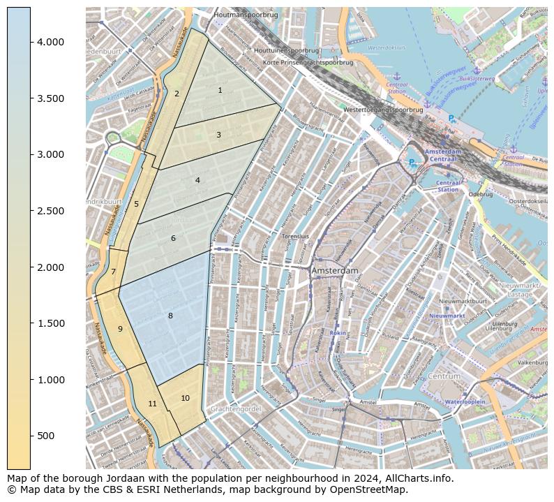 Image of the borough Jordaan at the map. This image is used as introduction to this page. This page shows a lot of information about the population in the borough Jordaan (such as the distribution by age groups of the residents, the composition of households, whether inhabitants are natives or Dutch with an immigration background, data about the houses (numbers, types, price development, use, type of property, ...) and more (car ownership, energy consumption, ...) based on open data from the Dutch Central Bureau of Statistics and various other sources!