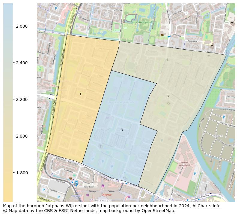 Image of the borough Jutphaas Wijkersloot at the map. This image is used as introduction to this page. This page shows a lot of information about the population in the borough Jutphaas Wijkersloot (such as the distribution by age groups of the residents, the composition of households, whether inhabitants are natives or Dutch with an immigration background, data about the houses (numbers, types, price development, use, type of property, ...) and more (car ownership, energy consumption, ...) based on open data from the Dutch Central Bureau of Statistics and various other sources!