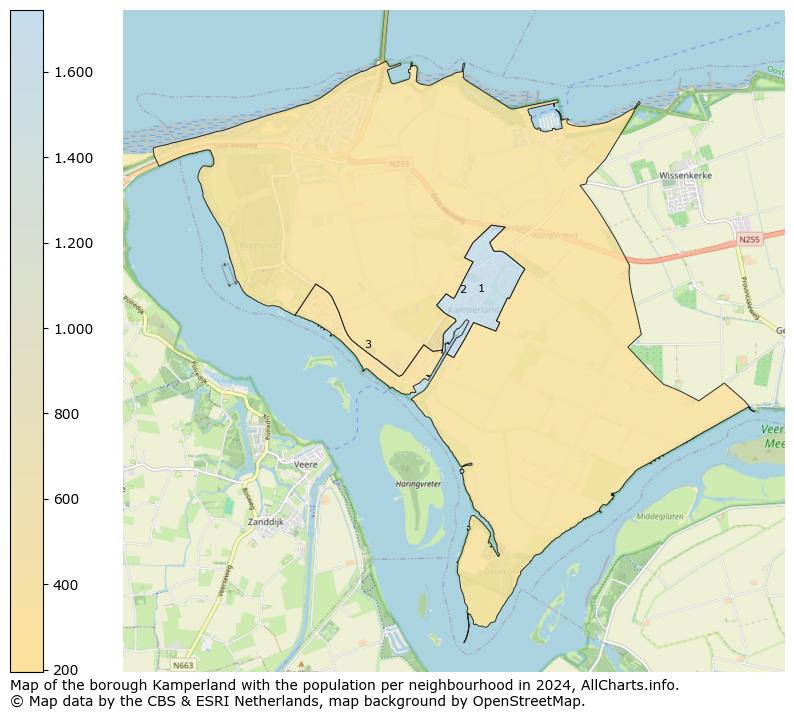 Image of the borough Kamperland at the map. This image is used as introduction to this page. This page shows a lot of information about the population in the borough Kamperland (such as the distribution by age groups of the residents, the composition of households, whether inhabitants are natives or Dutch with an immigration background, data about the houses (numbers, types, price development, use, type of property, ...) and more (car ownership, energy consumption, ...) based on open data from the Dutch Central Bureau of Statistics and various other sources!