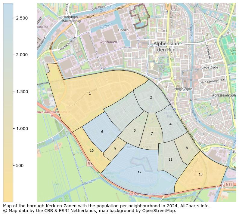 Image of the borough Kerk en Zanen at the map. This image is used as introduction to this page. This page shows a lot of information about the population in the borough Kerk en Zanen (such as the distribution by age groups of the residents, the composition of households, whether inhabitants are natives or Dutch with an immigration background, data about the houses (numbers, types, price development, use, type of property, ...) and more (car ownership, energy consumption, ...) based on open data from the Dutch Central Bureau of Statistics and various other sources!