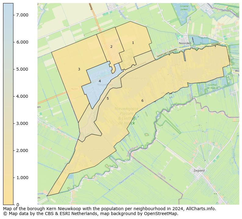 Image of the borough Kern Nieuwkoop at the map. This image is used as introduction to this page. This page shows a lot of information about the population in the borough Kern Nieuwkoop (such as the distribution by age groups of the residents, the composition of households, whether inhabitants are natives or Dutch with an immigration background, data about the houses (numbers, types, price development, use, type of property, ...) and more (car ownership, energy consumption, ...) based on open data from the Dutch Central Bureau of Statistics and various other sources!