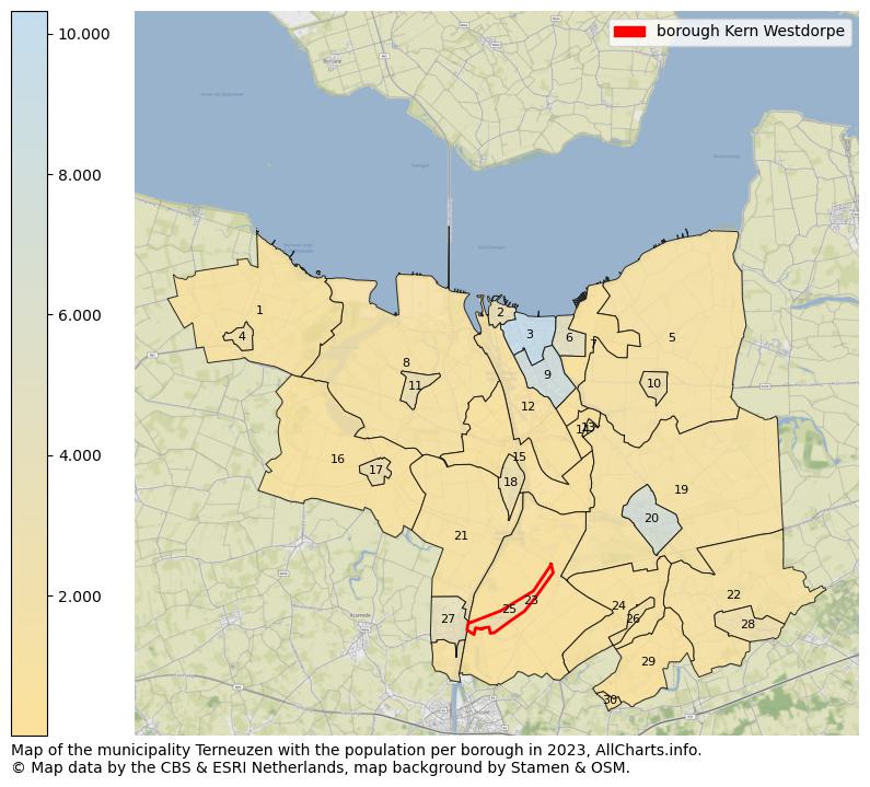 Map of the municipality Terneuzen with the population per borough in 2023. This page shows a lot of information about residents (such as the distribution by age groups, family composition, gender, native or Dutch with an immigration background, ...), homes (numbers, types, price development, use, type of property, ...) and more (car ownership, energy consumption, ...) based on open data from the Dutch Central Bureau of Statistics and various other sources!