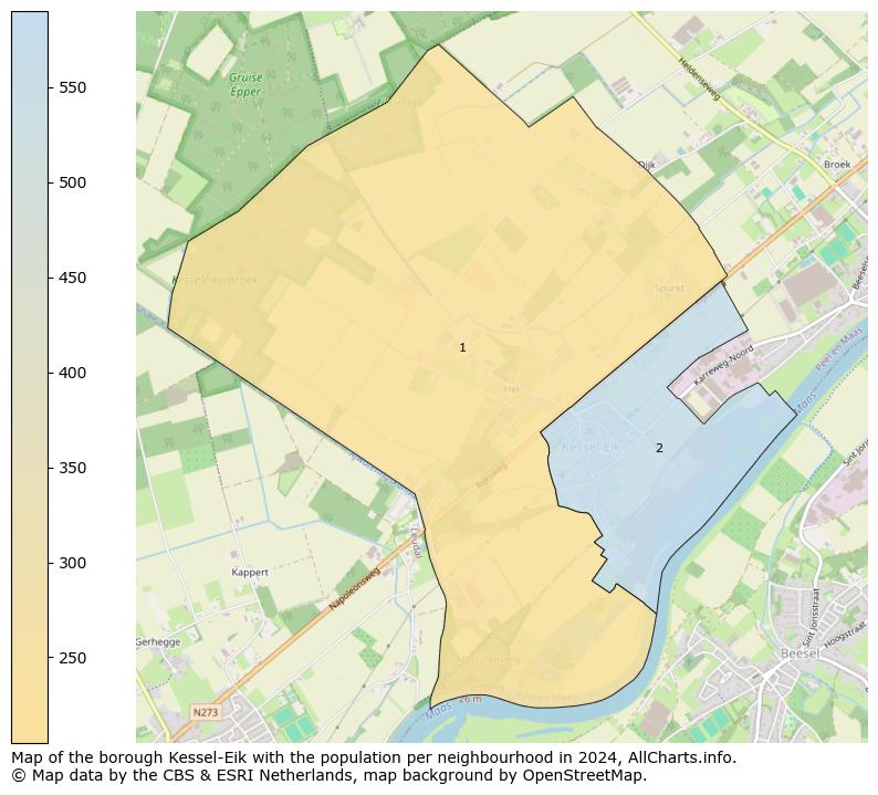 Image of the borough Kessel-Eik at the map. This image is used as introduction to this page. This page shows a lot of information about the population in the borough Kessel-Eik (such as the distribution by age groups of the residents, the composition of households, whether inhabitants are natives or Dutch with an immigration background, data about the houses (numbers, types, price development, use, type of property, ...) and more (car ownership, energy consumption, ...) based on open data from the Dutch Central Bureau of Statistics and various other sources!