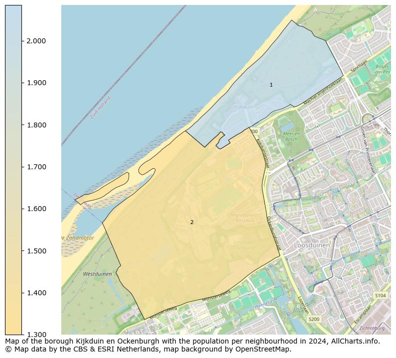 Image of the borough Kijkduin en Ockenburgh at the map. This image is used as introduction to this page. This page shows a lot of information about the population in the borough Kijkduin en Ockenburgh (such as the distribution by age groups of the residents, the composition of households, whether inhabitants are natives or Dutch with an immigration background, data about the houses (numbers, types, price development, use, type of property, ...) and more (car ownership, energy consumption, ...) based on open data from the Dutch Central Bureau of Statistics and various other sources!