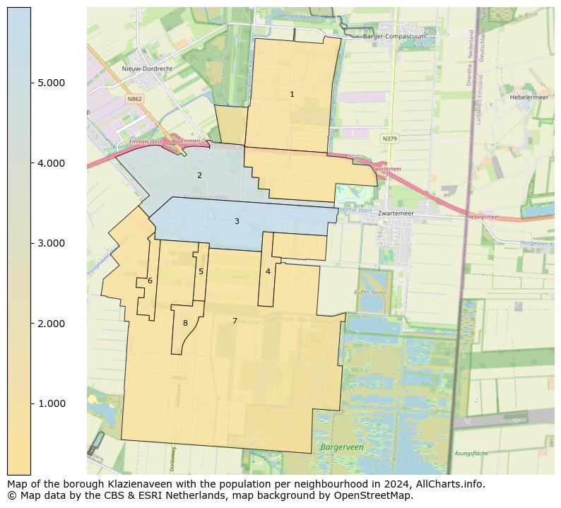 Image of the borough Klazienaveen at the map. This image is used as introduction to this page. This page shows a lot of information about the population in the borough Klazienaveen (such as the distribution by age groups of the residents, the composition of households, whether inhabitants are natives or Dutch with an immigration background, data about the houses (numbers, types, price development, use, type of property, ...) and more (car ownership, energy consumption, ...) based on open data from the Dutch Central Bureau of Statistics and various other sources!