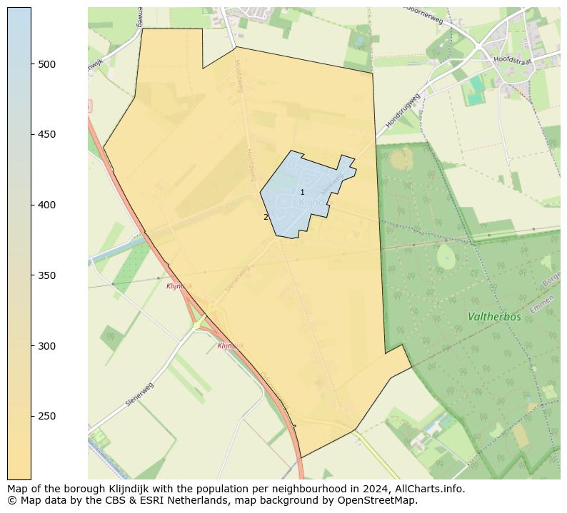 Image of the borough Klijndijk at the map. This image is used as introduction to this page. This page shows a lot of information about the population in the borough Klijndijk (such as the distribution by age groups of the residents, the composition of households, whether inhabitants are natives or Dutch with an immigration background, data about the houses (numbers, types, price development, use, type of property, ...) and more (car ownership, energy consumption, ...) based on open data from the Dutch Central Bureau of Statistics and various other sources!