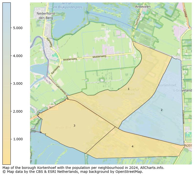 Image of the borough Kortenhoef at the map. This image is used as introduction to this page. This page shows a lot of information about the population in the borough Kortenhoef (such as the distribution by age groups of the residents, the composition of households, whether inhabitants are natives or Dutch with an immigration background, data about the houses (numbers, types, price development, use, type of property, ...) and more (car ownership, energy consumption, ...) based on open data from the Dutch Central Bureau of Statistics and various other sources!