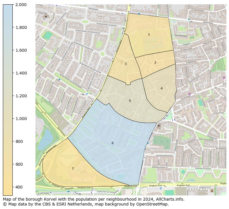 Image of the borough Korvel at the map. This image is used as introduction to this page. This page shows a lot of information about the population in the borough Korvel (such as the distribution by age groups of the residents, the composition of households, whether inhabitants are natives or Dutch with an immigration background, data about the houses (numbers, types, price development, use, type of property, ...) and more (car ownership, energy consumption, ...) based on open data from the Dutch Central Bureau of Statistics and various other sources!