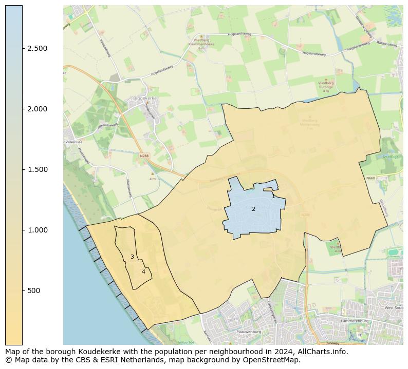 Image of the borough Koudekerke at the map. This image is used as introduction to this page. This page shows a lot of information about the population in the borough Koudekerke (such as the distribution by age groups of the residents, the composition of households, whether inhabitants are natives or Dutch with an immigration background, data about the houses (numbers, types, price development, use, type of property, ...) and more (car ownership, energy consumption, ...) based on open data from the Dutch Central Bureau of Statistics and various other sources!