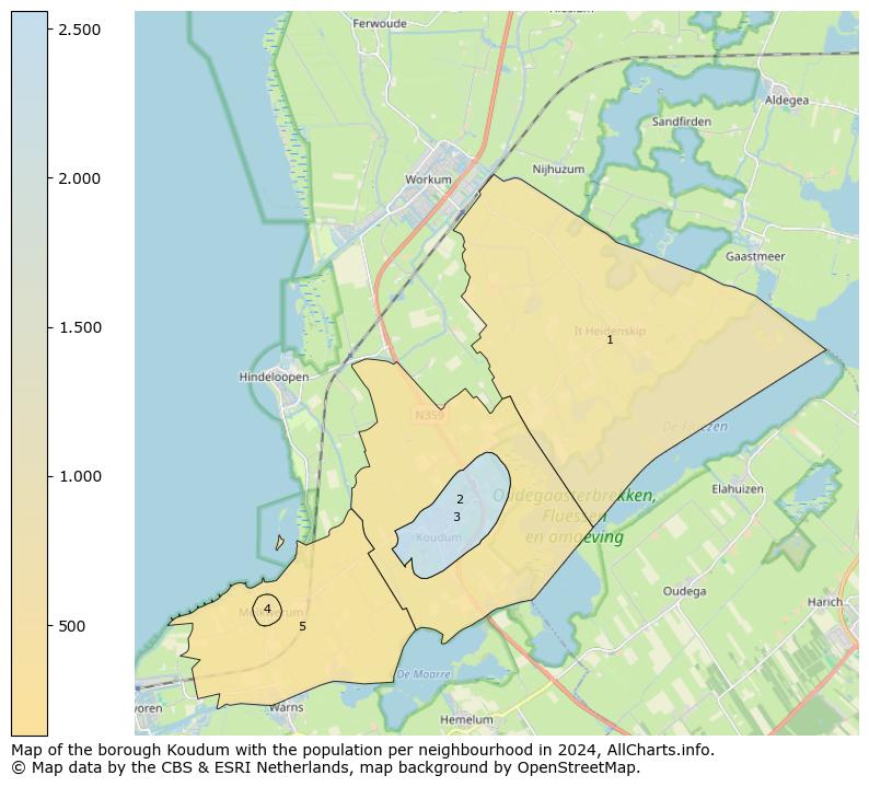 Image of the borough Koudum at the map. This image is used as introduction to this page. This page shows a lot of information about the population in the borough Koudum (such as the distribution by age groups of the residents, the composition of households, whether inhabitants are natives or Dutch with an immigration background, data about the houses (numbers, types, price development, use, type of property, ...) and more (car ownership, energy consumption, ...) based on open data from the Dutch Central Bureau of Statistics and various other sources!