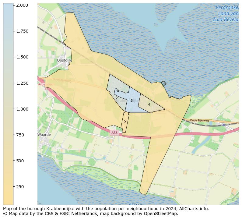 Image of the borough Krabbendijke at the map. This image is used as introduction to this page. This page shows a lot of information about the population in the borough Krabbendijke (such as the distribution by age groups of the residents, the composition of households, whether inhabitants are natives or Dutch with an immigration background, data about the houses (numbers, types, price development, use, type of property, ...) and more (car ownership, energy consumption, ...) based on open data from the Dutch Central Bureau of Statistics and various other sources!