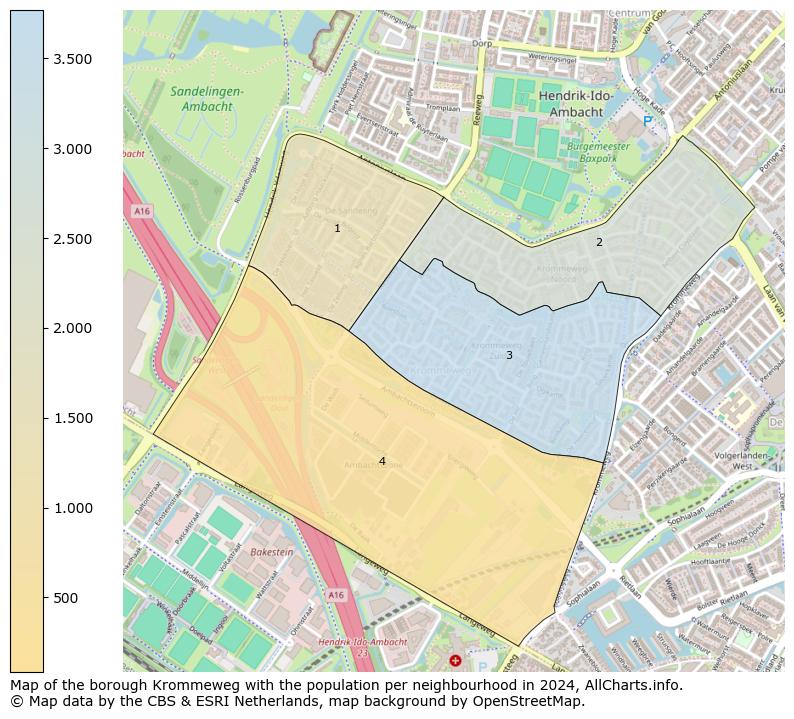 Image of the borough Krommeweg at the map. This image is used as introduction to this page. This page shows a lot of information about the population in the borough Krommeweg (such as the distribution by age groups of the residents, the composition of households, whether inhabitants are natives or Dutch with an immigration background, data about the houses (numbers, types, price development, use, type of property, ...) and more (car ownership, energy consumption, ...) based on open data from the Dutch Central Bureau of Statistics and various other sources!