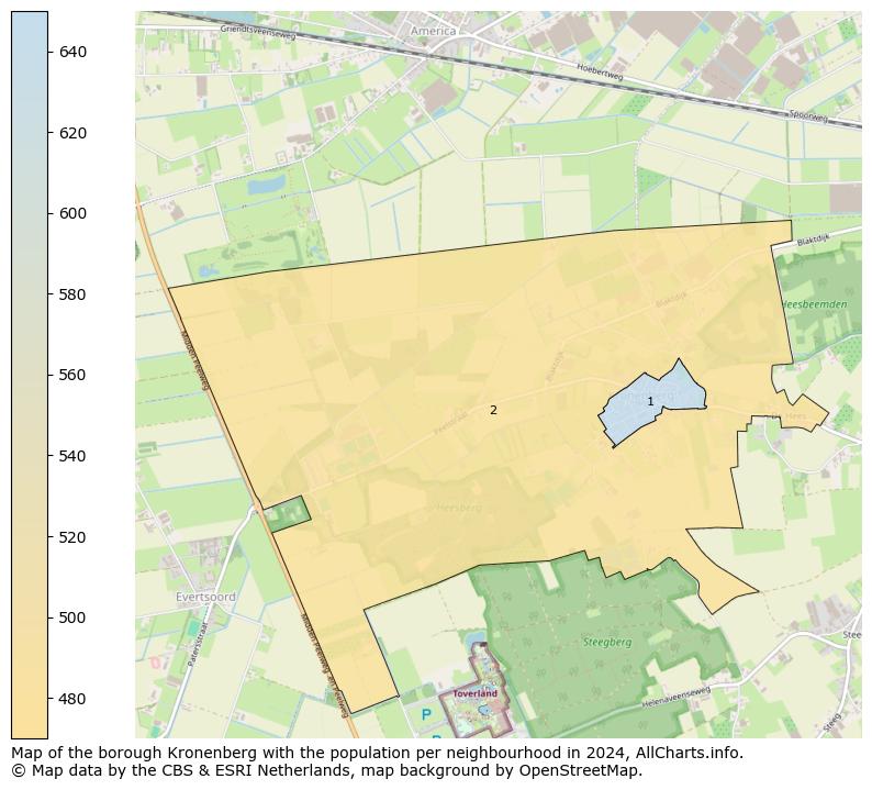 Image of the borough Kronenberg at the map. This image is used as introduction to this page. This page shows a lot of information about the population in the borough Kronenberg (such as the distribution by age groups of the residents, the composition of households, whether inhabitants are natives or Dutch with an immigration background, data about the houses (numbers, types, price development, use, type of property, ...) and more (car ownership, energy consumption, ...) based on open data from the Dutch Central Bureau of Statistics and various other sources!