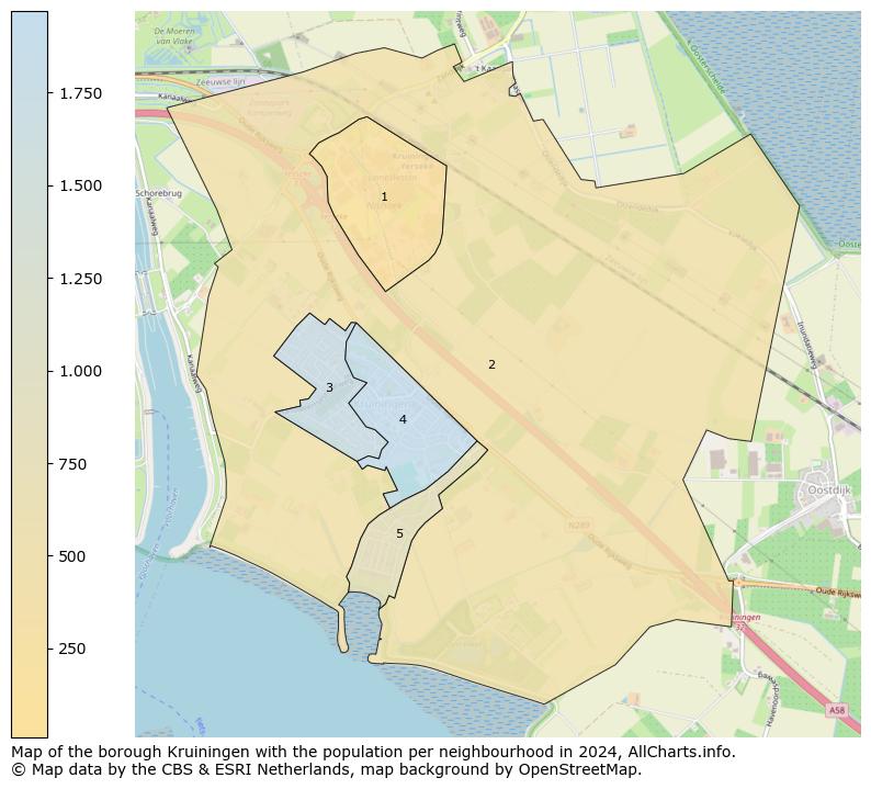 Image of the borough Kruiningen at the map. This image is used as introduction to this page. This page shows a lot of information about the population in the borough Kruiningen (such as the distribution by age groups of the residents, the composition of households, whether inhabitants are natives or Dutch with an immigration background, data about the houses (numbers, types, price development, use, type of property, ...) and more (car ownership, energy consumption, ...) based on open data from the Dutch Central Bureau of Statistics and various other sources!