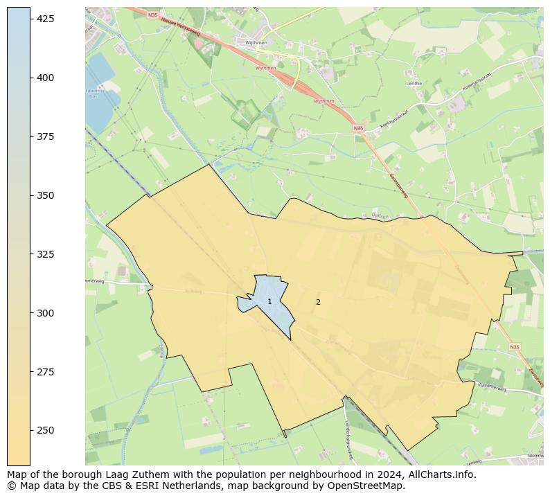 Image of the borough Laag Zuthem at the map. This image is used as introduction to this page. This page shows a lot of information about the population in the borough Laag Zuthem (such as the distribution by age groups of the residents, the composition of households, whether inhabitants are natives or Dutch with an immigration background, data about the houses (numbers, types, price development, use, type of property, ...) and more (car ownership, energy consumption, ...) based on open data from the Dutch Central Bureau of Statistics and various other sources!