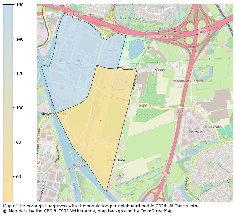 Image of the borough Laagraven at the map. This image is used as introduction to this page. This page shows a lot of information about the population in the borough Laagraven (such as the distribution by age groups of the residents, the composition of households, whether inhabitants are natives or Dutch with an immigration background, data about the houses (numbers, types, price development, use, type of property, ...) and more (car ownership, energy consumption, ...) based on open data from the Dutch Central Bureau of Statistics and various other sources!