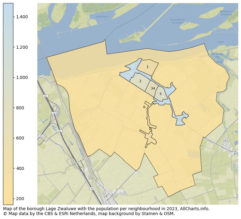 Map of the borough Lage Zwaluwe with the population per neighbourhood in 2023. This page shows a lot of information about residents (such as the distribution by age groups, family composition, gender, native or Dutch with an immigration background, ...), homes (numbers, types, price development, use, type of property, ...) and more (car ownership, energy consumption, ...) based on open data from the Dutch Central Bureau of Statistics and various other sources!