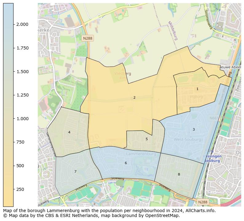 Image of the borough Lammerenburg at the map. This image is used as introduction to this page. This page shows a lot of information about the population in the borough Lammerenburg (such as the distribution by age groups of the residents, the composition of households, whether inhabitants are natives or Dutch with an immigration background, data about the houses (numbers, types, price development, use, type of property, ...) and more (car ownership, energy consumption, ...) based on open data from the Dutch Central Bureau of Statistics and various other sources!