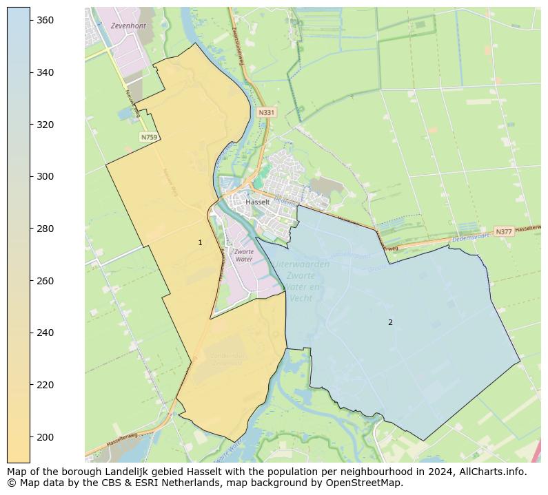 Image of the borough Landelijk gebied Hasselt at the map. This image is used as introduction to this page. This page shows a lot of information about the population in the borough Landelijk gebied Hasselt (such as the distribution by age groups of the residents, the composition of households, whether inhabitants are natives or Dutch with an immigration background, data about the houses (numbers, types, price development, use, type of property, ...) and more (car ownership, energy consumption, ...) based on open data from the Dutch Central Bureau of Statistics and various other sources!