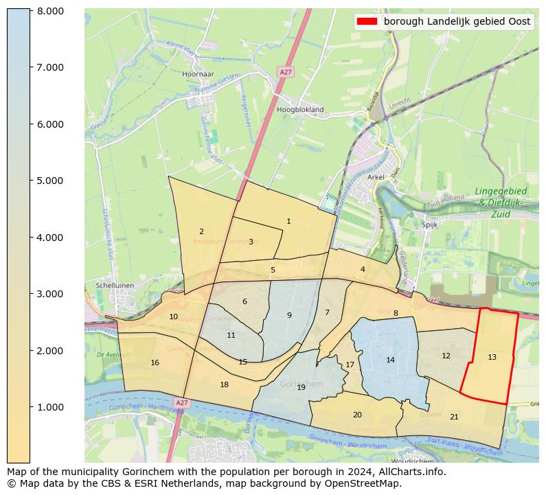 Image of the borough Landelijk gebied Oost at the map. This image is used as introduction to this page. This page shows a lot of information about the population in the borough Landelijk gebied Oost (such as the distribution by age groups of the residents, the composition of households, whether inhabitants are natives or Dutch with an immigration background, data about the houses (numbers, types, price development, use, type of property, ...) and more (car ownership, energy consumption, ...) based on open data from the Dutch Central Bureau of Statistics and various other sources!