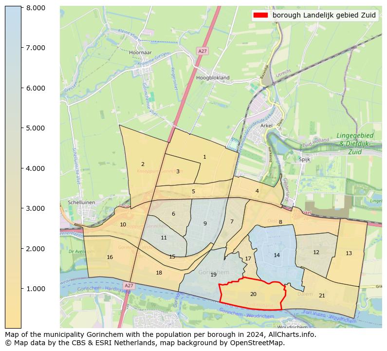 Image of the borough Landelijk gebied Zuid at the map. This image is used as introduction to this page. This page shows a lot of information about the population in the borough Landelijk gebied Zuid (such as the distribution by age groups of the residents, the composition of households, whether inhabitants are natives or Dutch with an immigration background, data about the houses (numbers, types, price development, use, type of property, ...) and more (car ownership, energy consumption, ...) based on open data from the Dutch Central Bureau of Statistics and various other sources!