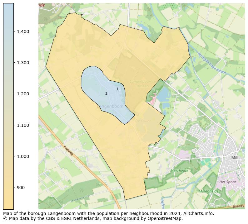 Image of the borough Langenboom at the map. This image is used as introduction to this page. This page shows a lot of information about the population in the borough Langenboom (such as the distribution by age groups of the residents, the composition of households, whether inhabitants are natives or Dutch with an immigration background, data about the houses (numbers, types, price development, use, type of property, ...) and more (car ownership, energy consumption, ...) based on open data from the Dutch Central Bureau of Statistics and various other sources!