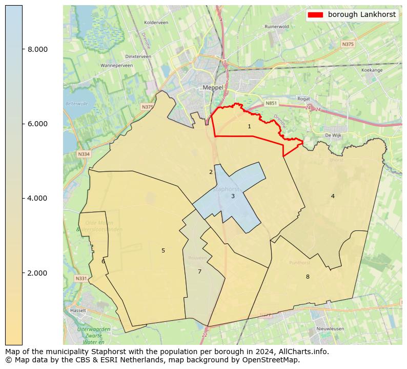 Image of the borough Lankhorst at the map. This image is used as introduction to this page. This page shows a lot of information about the population in the borough Lankhorst (such as the distribution by age groups of the residents, the composition of households, whether inhabitants are natives or Dutch with an immigration background, data about the houses (numbers, types, price development, use, type of property, ...) and more (car ownership, energy consumption, ...) based on open data from the Dutch Central Bureau of Statistics and various other sources!