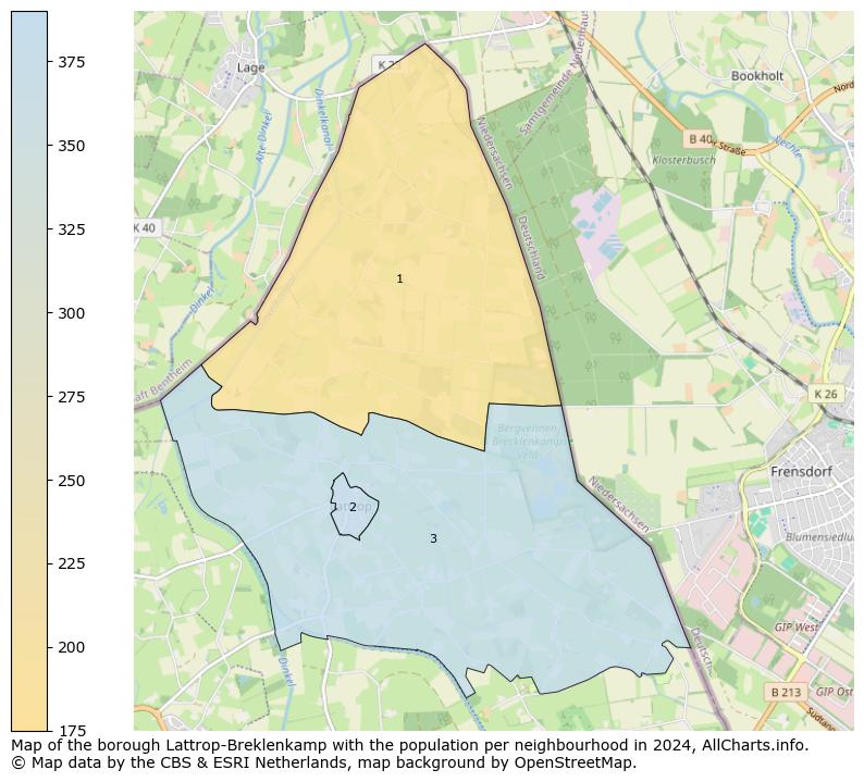 Image of the borough Lattrop-Breklenkamp at the map. This image is used as introduction to this page. This page shows a lot of information about the population in the borough Lattrop-Breklenkamp (such as the distribution by age groups of the residents, the composition of households, whether inhabitants are natives or Dutch with an immigration background, data about the houses (numbers, types, price development, use, type of property, ...) and more (car ownership, energy consumption, ...) based on open data from the Dutch Central Bureau of Statistics and various other sources!