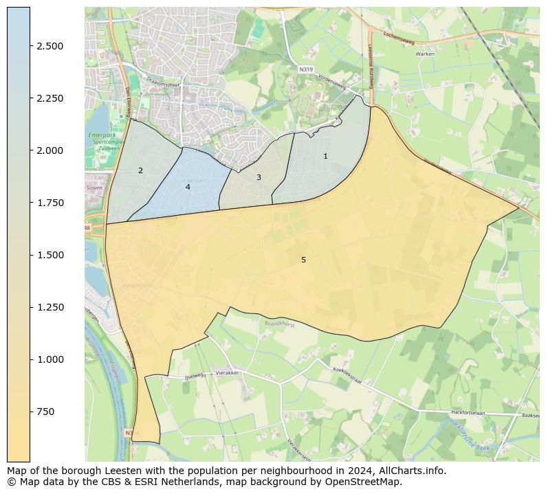 Image of the borough Leesten at the map. This image is used as introduction to this page. This page shows a lot of information about the population in the borough Leesten (such as the distribution by age groups of the residents, the composition of households, whether inhabitants are natives or Dutch with an immigration background, data about the houses (numbers, types, price development, use, type of property, ...) and more (car ownership, energy consumption, ...) based on open data from the Dutch Central Bureau of Statistics and various other sources!