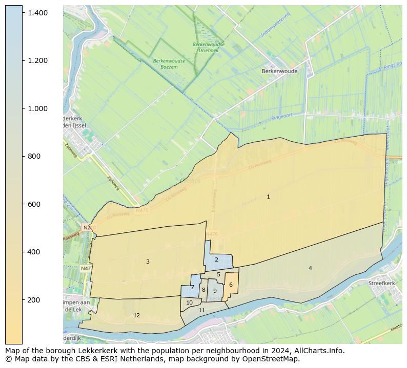 Image of the borough Lekkerkerk at the map. This image is used as introduction to this page. This page shows a lot of information about the population in the borough Lekkerkerk (such as the distribution by age groups of the residents, the composition of households, whether inhabitants are natives or Dutch with an immigration background, data about the houses (numbers, types, price development, use, type of property, ...) and more (car ownership, energy consumption, ...) based on open data from the Dutch Central Bureau of Statistics and various other sources!