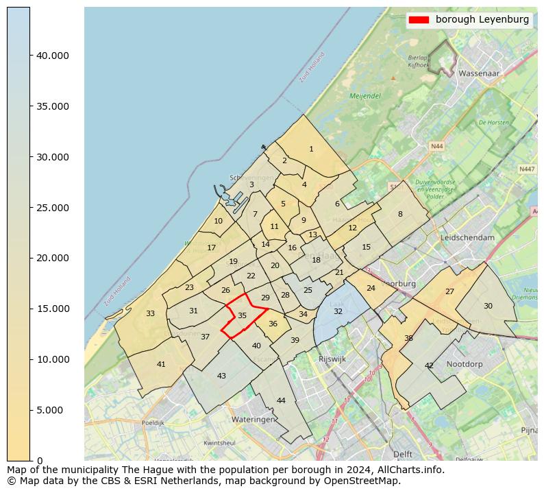 Image of the borough Leyenburg at the map. This image is used as introduction to this page. This page shows a lot of information about the population in the borough Leyenburg (such as the distribution by age groups of the residents, the composition of households, whether inhabitants are natives or Dutch with an immigration background, data about the houses (numbers, types, price development, use, type of property, ...) and more (car ownership, energy consumption, ...) based on open data from the Dutch Central Bureau of Statistics and various other sources!