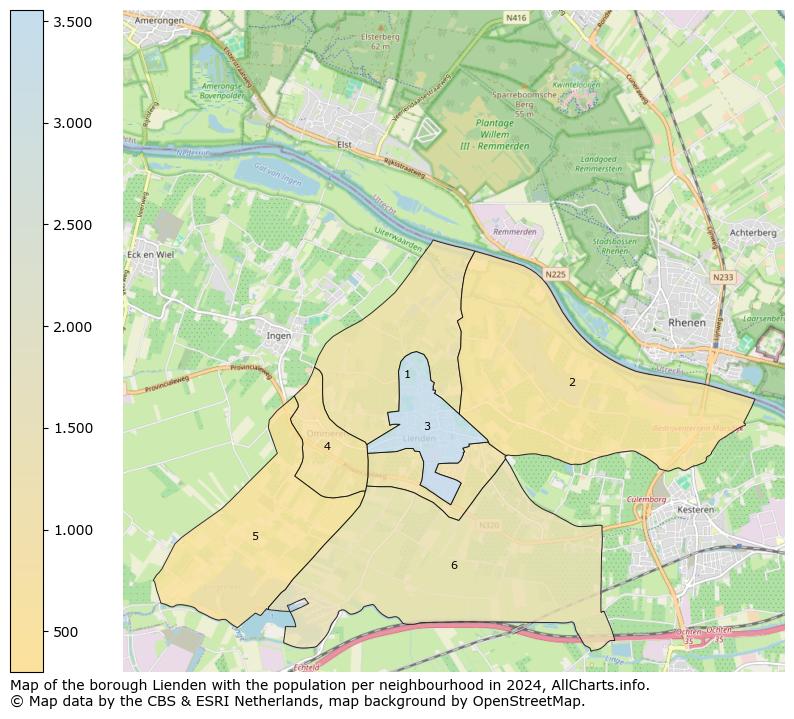 Image of the borough Lienden at the map. This image is used as introduction to this page. This page shows a lot of information about the population in the borough Lienden (such as the distribution by age groups of the residents, the composition of households, whether inhabitants are natives or Dutch with an immigration background, data about the houses (numbers, types, price development, use, type of property, ...) and more (car ownership, energy consumption, ...) based on open data from the Dutch Central Bureau of Statistics and various other sources!