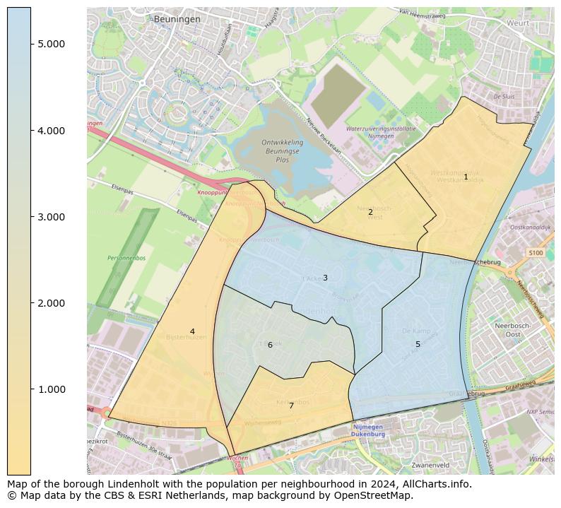 Image of the borough Lindenholt at the map. This image is used as introduction to this page. This page shows a lot of information about the population in the borough Lindenholt (such as the distribution by age groups of the residents, the composition of households, whether inhabitants are natives or Dutch with an immigration background, data about the houses (numbers, types, price development, use, type of property, ...) and more (car ownership, energy consumption, ...) based on open data from the Dutch Central Bureau of Statistics and various other sources!