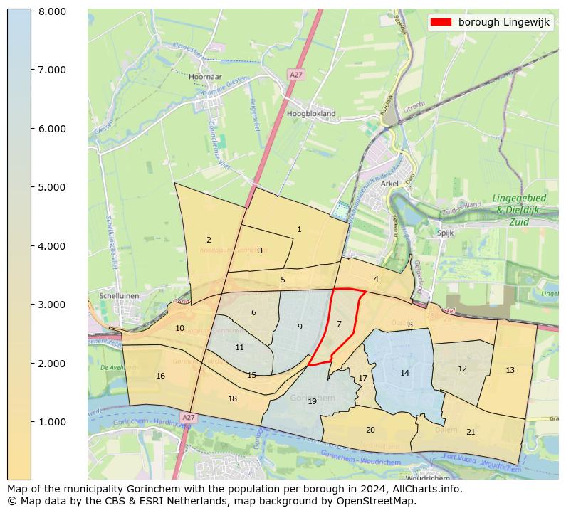 Image of the borough Lingewijk at the map. This image is used as introduction to this page. This page shows a lot of information about the population in the borough Lingewijk (such as the distribution by age groups of the residents, the composition of households, whether inhabitants are natives or Dutch with an immigration background, data about the houses (numbers, types, price development, use, type of property, ...) and more (car ownership, energy consumption, ...) based on open data from the Dutch Central Bureau of Statistics and various other sources!