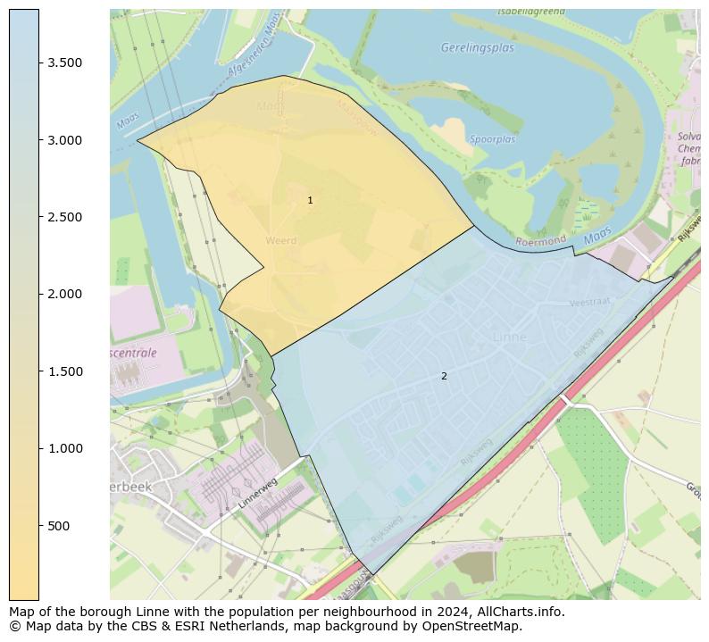 Image of the borough Linne at the map. This image is used as introduction to this page. This page shows a lot of information about the population in the borough Linne (such as the distribution by age groups of the residents, the composition of households, whether inhabitants are natives or Dutch with an immigration background, data about the houses (numbers, types, price development, use, type of property, ...) and more (car ownership, energy consumption, ...) based on open data from the Dutch Central Bureau of Statistics and various other sources!