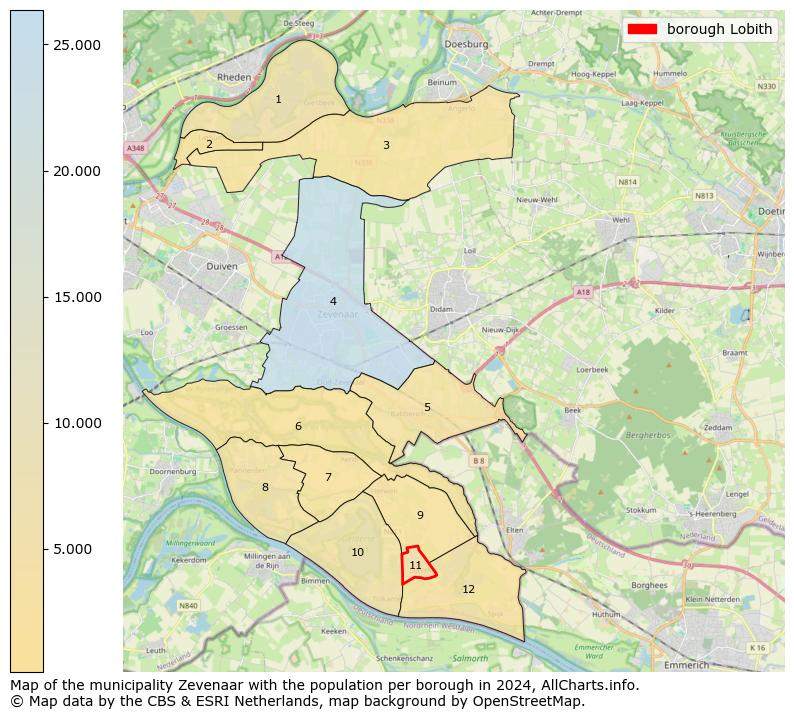 Image of the borough Lobith at the map. This image is used as introduction to this page. This page shows a lot of information about the population in the borough Lobith (such as the distribution by age groups of the residents, the composition of households, whether inhabitants are natives or Dutch with an immigration background, data about the houses (numbers, types, price development, use, type of property, ...) and more (car ownership, energy consumption, ...) based on open data from the Dutch Central Bureau of Statistics and various other sources!