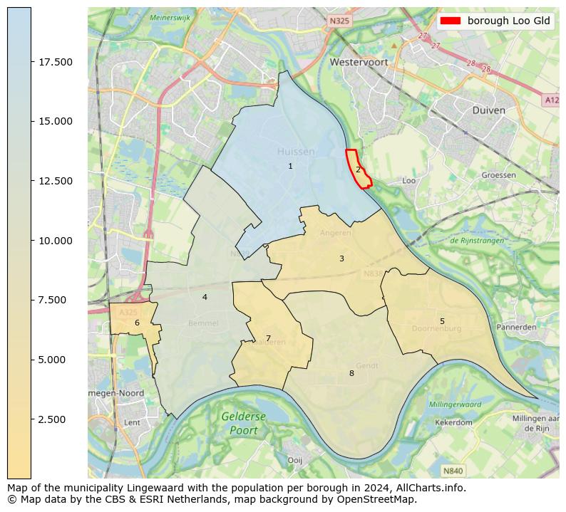 Image of the borough Loo Gld at the map. This image is used as introduction to this page. This page shows a lot of information about the population in the borough Loo Gld (such as the distribution by age groups of the residents, the composition of households, whether inhabitants are natives or Dutch with an immigration background, data about the houses (numbers, types, price development, use, type of property, ...) and more (car ownership, energy consumption, ...) based on open data from the Dutch Central Bureau of Statistics and various other sources!